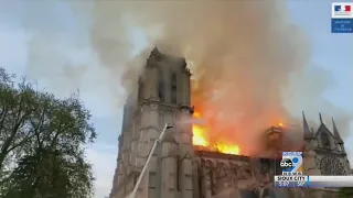 France honors firefighters in the aftermath of the Notre Dame fire