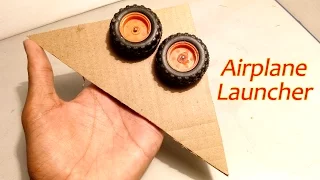 How To Make Electric Paper Airplane Launcher Easy Way