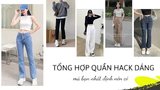 [Shopee haul] Tổng hợp những mẫu quần hack dáng #P2