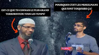 GRAND DÉBAT ATHÉE AVEC ZAKIR NAIK SUR LE TERRORISME (PART 1/2)