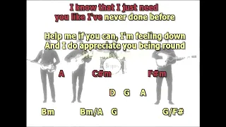 The Beatles Help original separate vocals harmonies isolated lead vocal John left  backvocals right