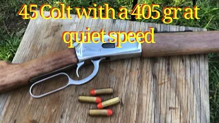 45 Colt +p Rossi 92 vs 405 grain Bullets