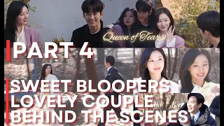 Sweet Couple Bloopers PART 4 | Queen of Tears Behind The Scenes Eng Sub | The Making| BTS EP13-14