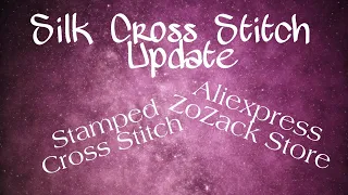 Stamped Silk Cross Stitch Kit Aliexpress Zozack Official Store