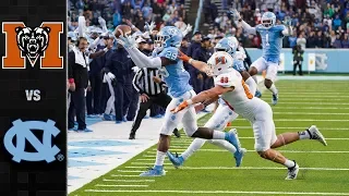 Mercer vs. North Carolina Football Highlights (2019-20)