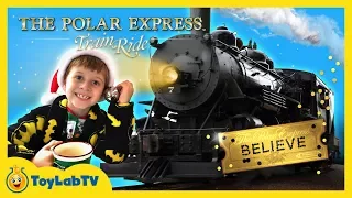 Santa Claus Surprise on the Polar Express & Family Fun Christmas Wish Train Ride