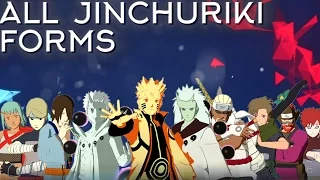 All Jinchuriki Forms Moveset+Combo+Awakening[Showcase] Naruto Shippuden Ultimate Ninja Storm 4