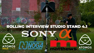 Atomos Shogun Ultra and Atomos Ninja Ultra OS11 EL Zone System | Rolling Interview Studio Stand 4.1