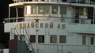 Буксиры,Толкачи.РТ-347 и Дунайский-46.Белый Городок.17.08.20 год.