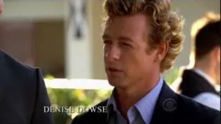 The Mentalist 1x04 scene - "I'll bet you one hundred more of these dollars..."