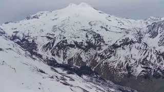 Гора Чегет 3000м, шикарнейший вид на Эльбрус, Кавказский хребет и Баксанское ущелье!!!