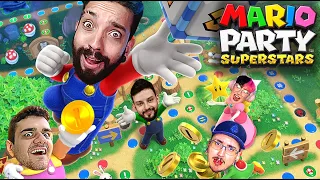 OS GURI QUASE BRIGARAM NO MARIO PARTY! 😂 | Mario Party Superstars c/ Souzones, VX e Teger