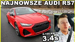 Szybsze niż podaje producent - Audi RS7 o mocy 600 HP!