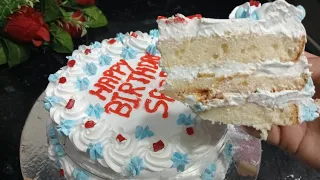 Vanilla Cake Recipe 🎂 | How To Make Birthday Cake | Vanilla sponge cake recipe @sabahomekitchen472