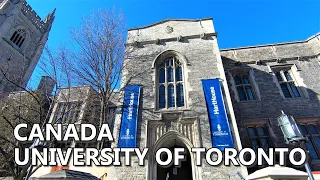 [4K] 🇨🇦 Toronto Walk - University of Toronto St. George Downtown Campus Walking Tour | U of T Canada