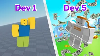 5 Devs Make a Roblox Game without COMMUNICATION!