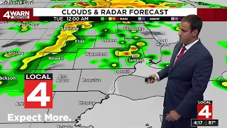 Metro Detroit weather forecast May 20, 2024  -- 4 p.m. Update