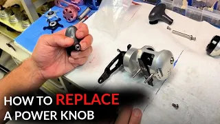 How to Replace Fishing Knob with Power Knob | ACCURATE Reels
