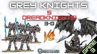 Grey Knights vs Daemons Game 3 | Competitive Leviathan | Warhammer 40k Battle Report