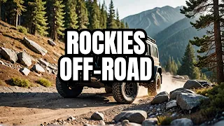 DRIVE Through A ROCK! Overlanding Four Mile Trails Buena Vista Colorado