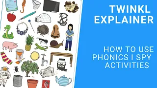 How to Use Phonics I Spy Activities