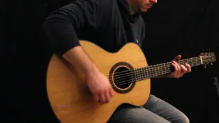 DADGAD Tuning - New Donmoyer Guitars - Acadian Claro Walnut & Western Red Cedar Demo