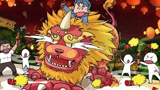 Happy Chinese New Year and fight off the Nian Beast together