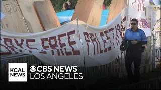 UCLA orders protesters to leave pro-Palestinian encampment