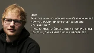 Ed Sheeran - Nothing On You (feat. Paolo Londra &Dave) (Lyrics)