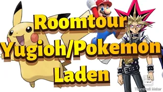 Roomtour 🍀Pokémon/Yugioh/Nintendo Laden Eröffnung eigener Laden mit Sammelkarten & Merch Tcg Shop