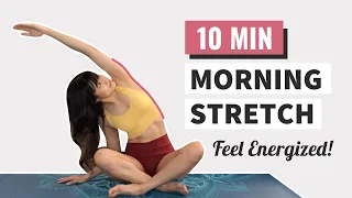 Easy Full Body Morning Stretching Exercises for Beginners  | Wake Up & Feel Energized!