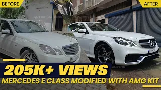Mercedes E Class Modified with AMG Kit