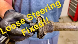Replacing the steering coupler assembly on an 88-98 OBS Chevy 1500