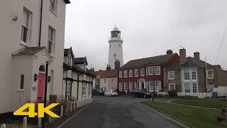 Southwold Walk: Town Centre & Beach【4K】