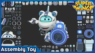 [SuperWings Assemble] Super charged Astra! | Assembly toy |  Super wings toys