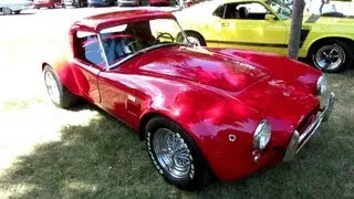 1965 AC Cobra Exterior and Interior - 2012 Beaconsfield, Montreal, QC, Classic Car Exposition VAQ