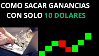 Como ganar DINERO Por INTERNET-DIARIO - Con solo  10 USD-DOLARES-SUBE TU CUENTA-HACIENDO TRADING