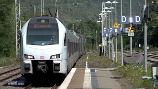 Trainspotting Stadler FLIRT + KISS. DB SÜWEX mit CFL auf der Moselstrecke der Kanonenbahn.