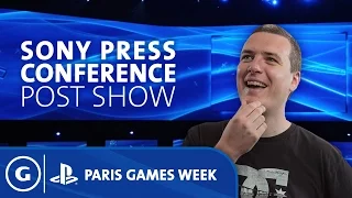 Sony Press Conference at Paris Games Week Post Show