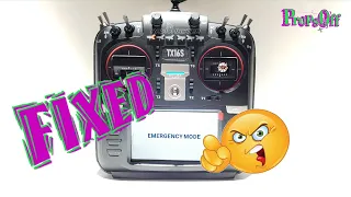 RadiomasterTX16S Emergency Mode Issue | Emergency Mode Problem Fix