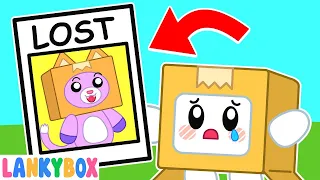 Foxy, Where Are You? - LankyBox Gets Lost! | LankyBox Channel Kids Cartoon