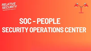 SOC Security Operations Center - SOC as a Service - SOC People - Ep05