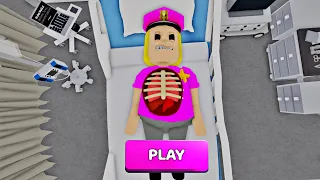 HOSPITAL MODE | POLICE GIRL PRISON RUN! OBBY Full Gameplay #roblox