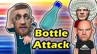 Conor McGregor SURVIVES a BOTTLE Attack in Russia