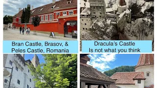 Bran Castle, Brasov, and Peles Castle: A Day Trip from Bucharest, Romania