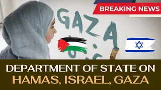 #DepartmentOfState on #Israel, #Gaza and #Hamas | Briefing 4/23/24