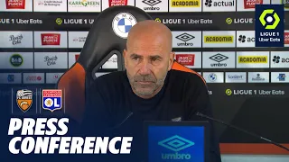 Press Conference FC LORIENT - OLYMPIQUE LYONNAIS (3-1) / 2022-2023
