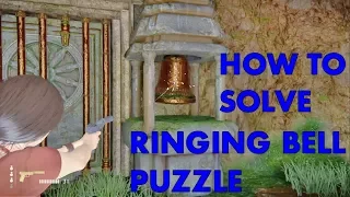 RINGING BELL PUZZLE - HOW TO SOLVE RINGING BELL PUZZLE in UNCHARTED THE LOST LEGACY..??