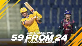 Liam Livingstone 59 from 24 vs Deccan Gladiators | Day 11 | Player Highlights