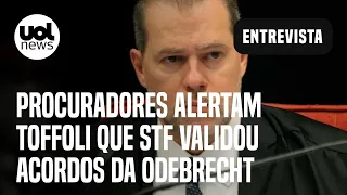 Procuradores alertam Toffoli que STF validou acordos da Odebrecht; Lenio Streck avalia Moro e Deltan